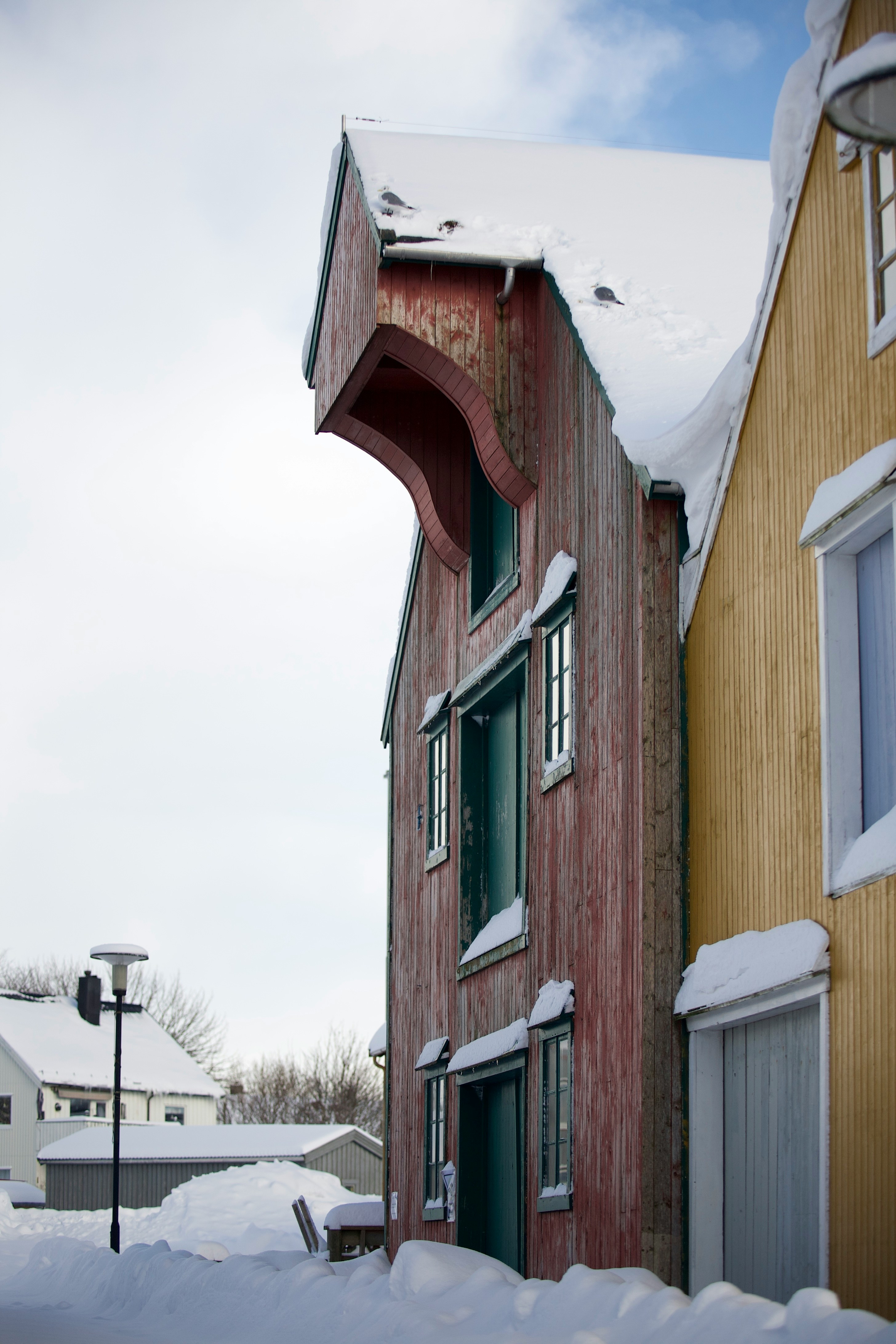 Norwegian landscape during the house search